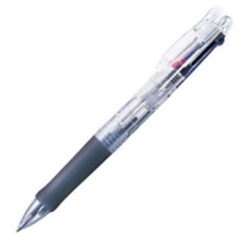 （業務用10セット）ゼブラ ZEBRA ボールペン クリップオンG 3色 B3A3-C透明 ×10セット :20230420102934
