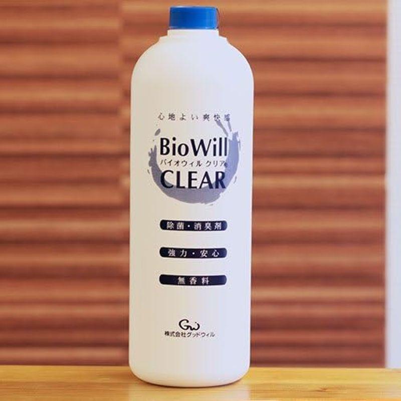 ペット用消臭剤 バイオウィル クリア 1000ml 詰替用 BioWill Clear｜pochon-do｜04