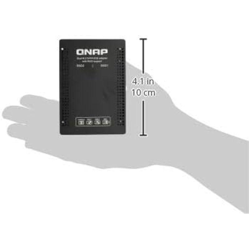 QNAP(キューナップ) QDA-A2MAR PCやNAS用のRAID対応ドライブアダプター 2台のM.2 SATA SSDを1つの2.5イ｜pochon-do｜06
