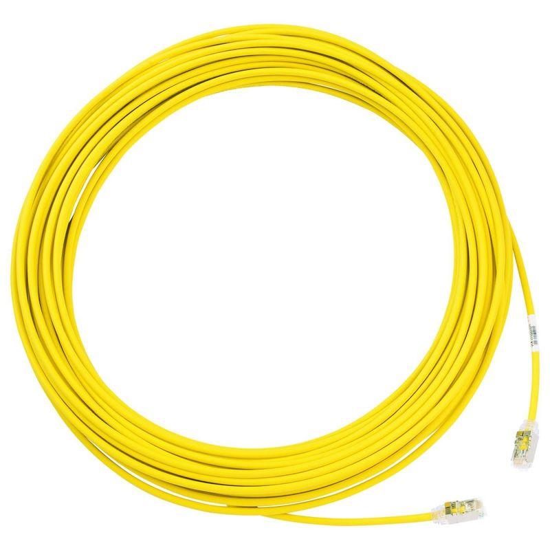 パンドウイット シールド LANケーブル Cat6A 超極細 プロ仕様 30m 黄 STP28X30MYL｜pochon-do｜03