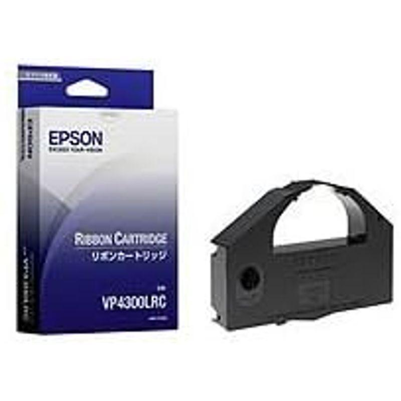 エプソン　EPSON　リボンカートリッジ　VP4300LRC　1本　黒
