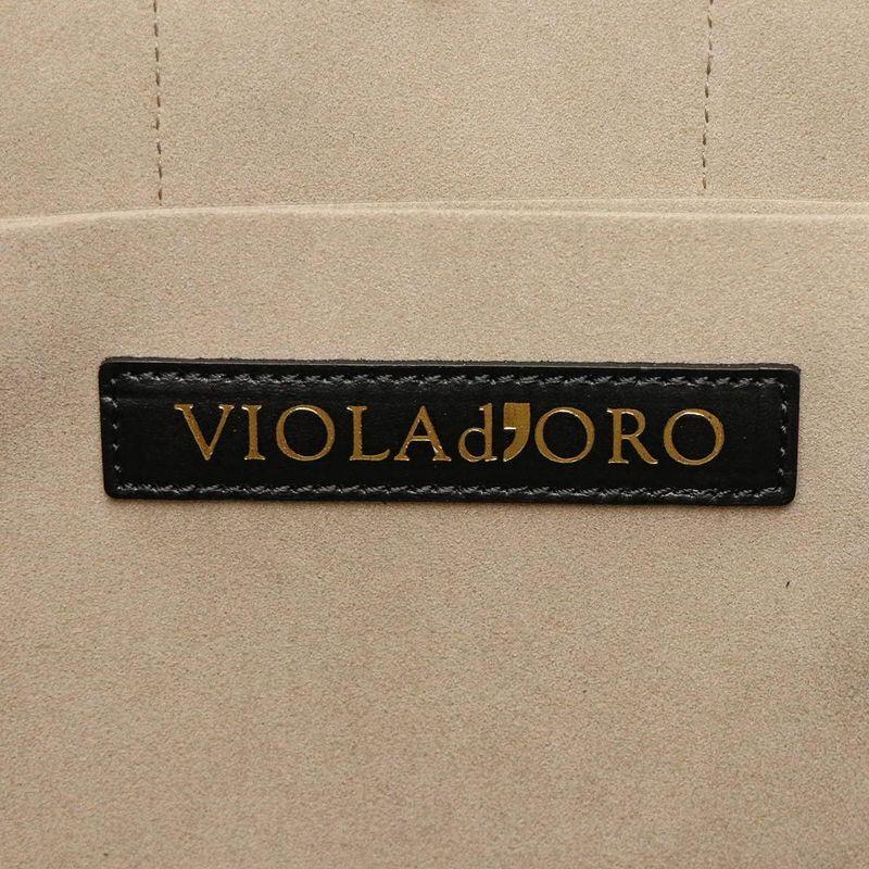 ヴィオラドーロ GINO ジーノ 2WAY トートバッグ V-2064 blackxblack｜pochon-do｜10