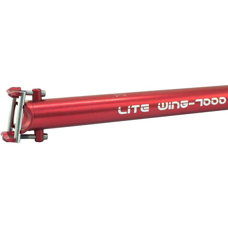 KCNC LITE WING 7075 Aluminum 34.9x550mm Seatpost, Red, SP8-349-566, SK｜pochon-do｜03