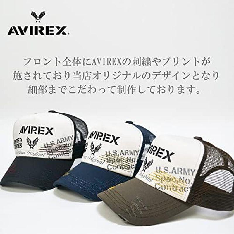 AVIREX (アビレックス) United States 17093800 AVIREX ダメージメッシュキャップ (ネイビー)｜pochon-do｜14