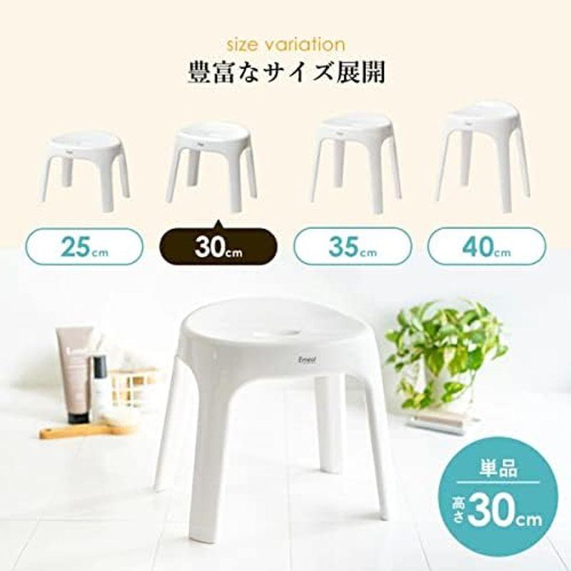 アスベル Emeal 風呂イス S35cm バス用品 Ag 抗菌 ブルー｜pochon-do｜02