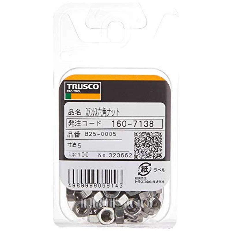 TRUSCO(トラスコ) 六角ナット1種 ユニクロム サイズM16×2.0 13個入 B24-0016｜pochon-do｜12