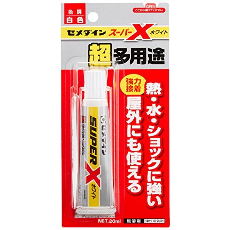 セメダイン 超多用途接着剤 スーパーX ホワイト 135ml AX-039｜pochon-do｜17