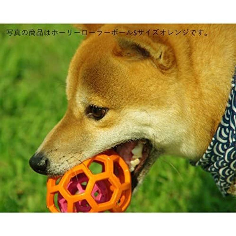 JW Pet(JWペット) 犬用おもちゃ 中型犬 ホーリーローラーボール Sサイズ オレンジ｜pochon-do｜20