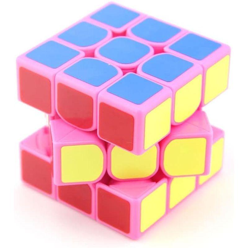 マジックキューブ 魔方 3×3 立体パズル Magic Cube 競技専用 脳トレ 回転スムーズ 知育玩具 ? (3x3x3)｜pochon-do｜03