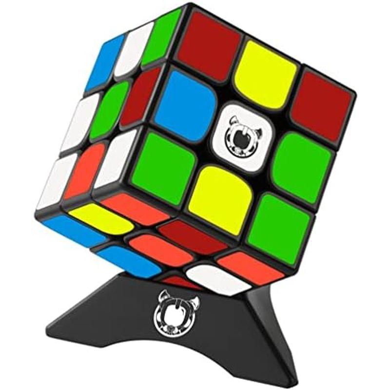 マジックキューブ 魔方 3×3 立体パズル Magic Cube 競技専用 脳トレ 回転スムーズ 知育玩具 ? (3x3x3)｜pochon-do｜08