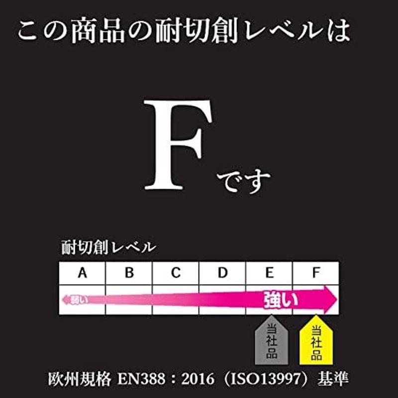 パナソニック タングステン耐切創手袋 (手のひらゴムコートあり) LLサイズ 白熱電球のフィラメント技術から生まれた最高レベルの耐切創性 (｜pochon-do｜09