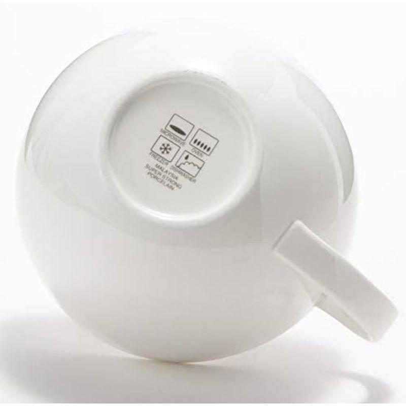 TAMAKI スープカップ フォルテモア ホワイト 直径12×高さ6.3cm 420ml 電子レンジ・食洗機・オーブン対応 軽量強化磁器 T｜pochon-do｜03