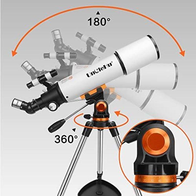 UncleHu 天体望遠鏡 子供 初心者 てんたいぼうえんきょう 70mm大口径400mm焦点距離 ぼうえんきょう 望遠鏡 赤道儀 経緯台｜pochon-do｜10