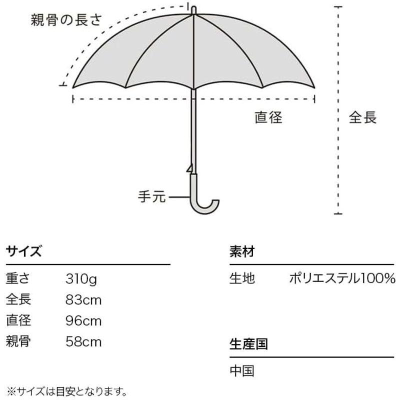 2022年Wpc. 雨傘 ヴィンテージチューリップ オフ 58cm 継続はっ水 晴雨兼用 レディース 長傘 47198-02｜pochon-do｜13