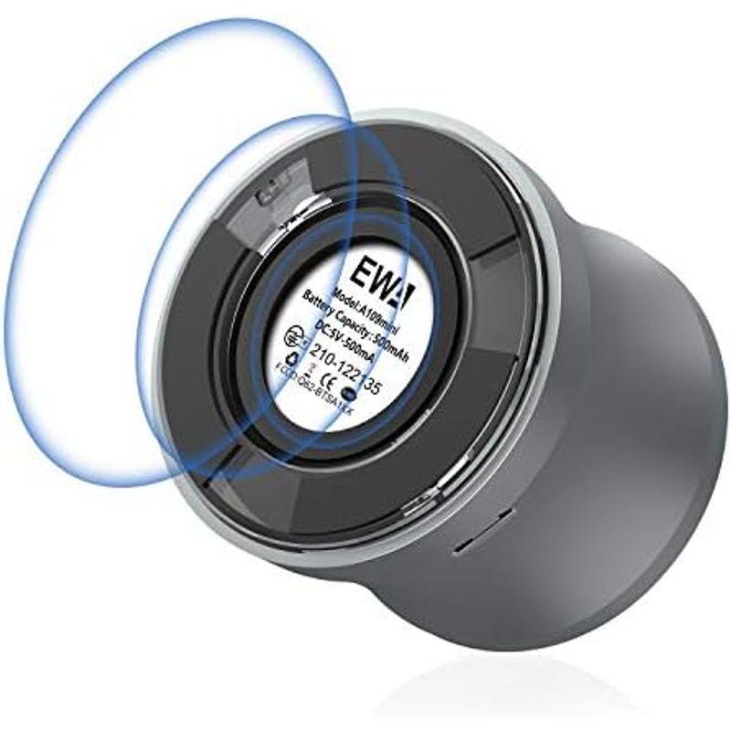 EWA Bluetoothスピーカー 超コンパクト設計 軽量化 自撮り MicroSDカード対応 金属製ボディワイヤレスA109mini グ｜pochon-do｜04