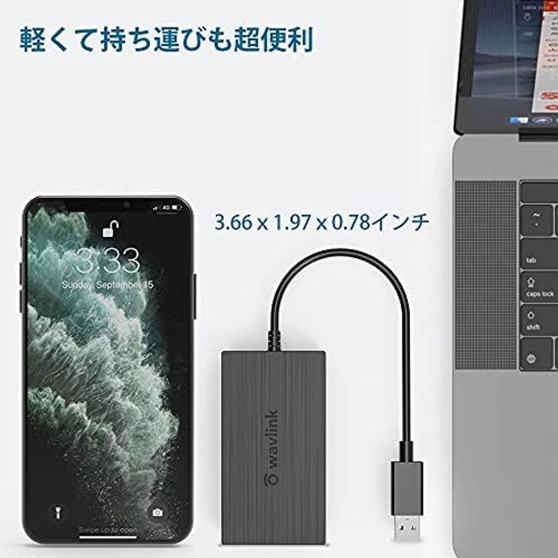 WAVLINK USB-C Ultra 5Kユニバーサル ドッキング ステーション macbook pro用デュアル 4Kドッキングステーシ｜pochon-do｜12