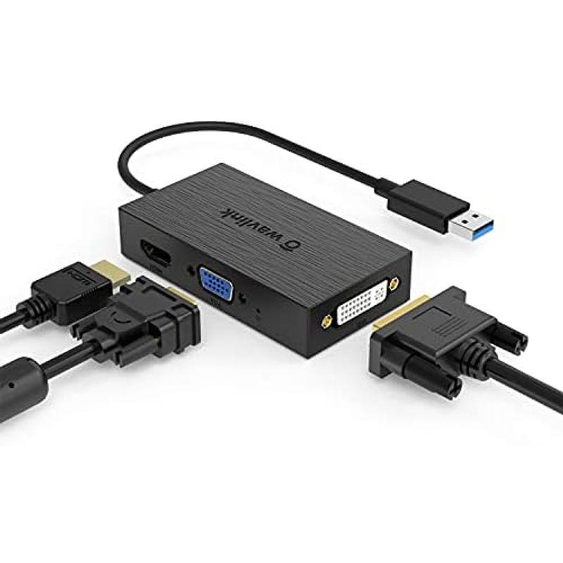 WAVLINK USB-C Ultra 5Kユニバーサル ドッキング ステーション macbook pro用デュアル 4Kドッキングステーシ｜pochon-do｜05