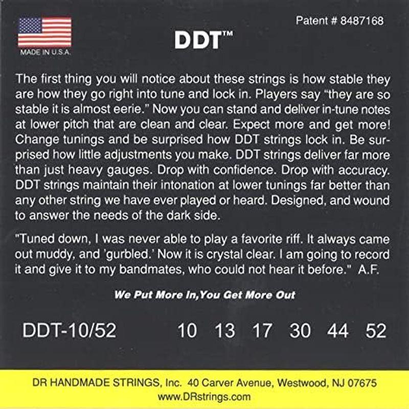 DR (デーアール) エレキ弦 DROP-DOWN TUNING ニッケルメッキ .011-.054 DDT-11 国内正規品｜pochon-do｜06