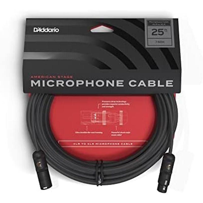 D'Addario ダダリオ マイクケーブル American Stage Microphone Cable PW-AMSM-25 (7.6｜pochon-do｜05
