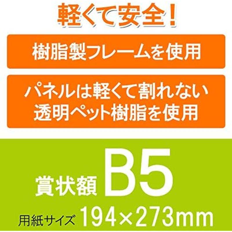 イワタ 額縁 賞状額 木地 樹脂製フレーム PET A3?PSMSP-28-SP-PET-SP-A3｜pochon-do｜17