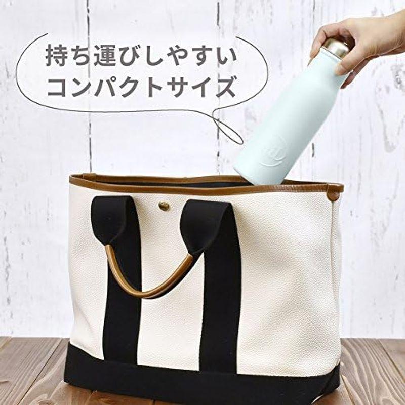 和平フレイズ 水筒 携帯 マグボトル ミル mil 350ml アイボリー 真空断熱構造 保温 保冷 MR-8293｜pochon-do｜06