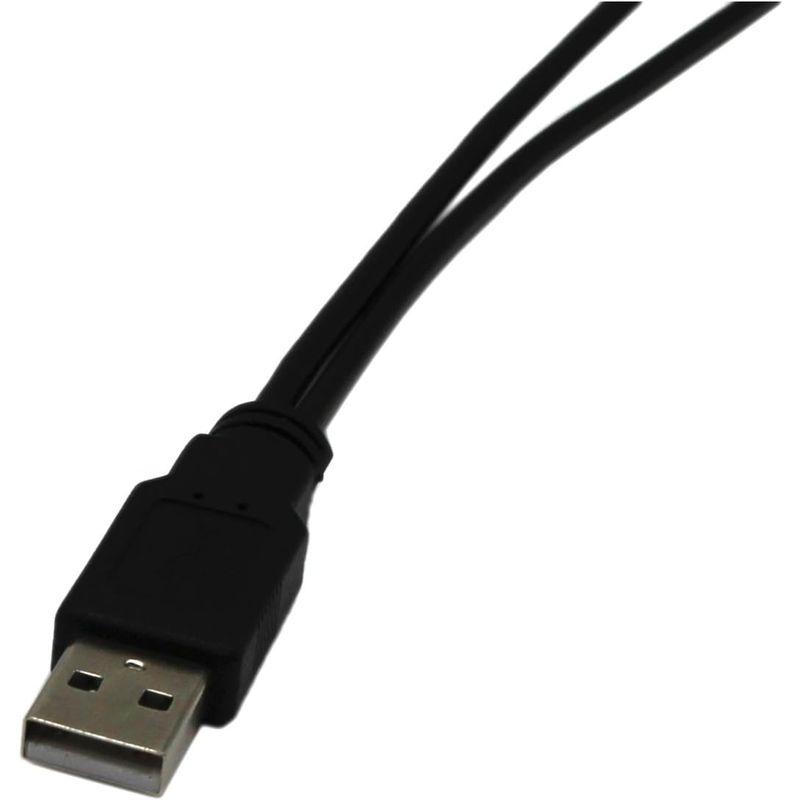 USB 2.0充電＆データ同期ケーブル - CERRXIAN USB 2.0 A 2オスUSBジャックYスプリッタ充電＆データ同期ケーブルへ｜pochon-do｜06