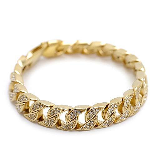 注目ブランド シルバーワン マイアミキューバン 喜平 ブレスレット 金 4面カット 幅13mm メンズ Se ジルコニア ステンレス Hip A B07gwx5hhm 1108 ぽちょん堂 通販 Yahoo ショッピング 売り尽くしセール Www Skylanceronline Com