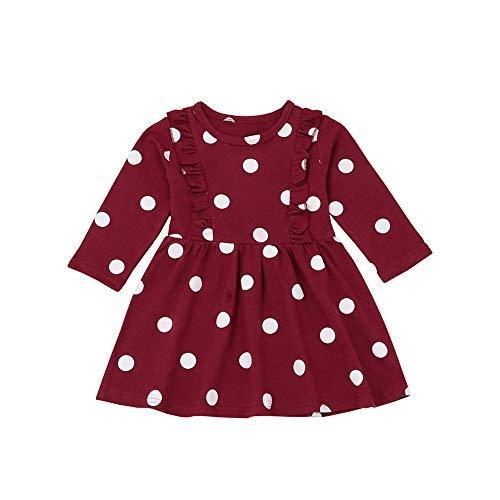 子供スカート 水玉 ワンピース 2歳 9歳 ドレス 定番 春 赤 130 A B07mngf1pc ぽちょん堂 通販 Yahoo ショッピング