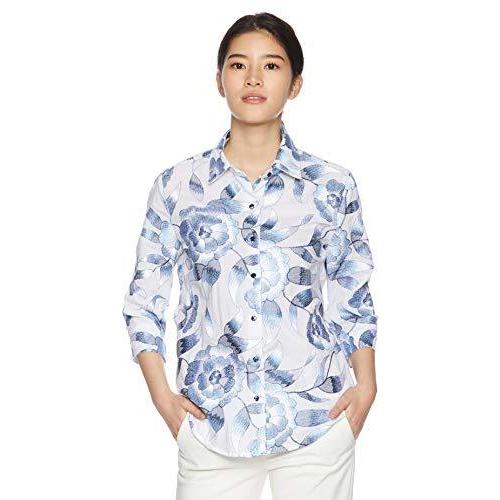 全国組立設置無料 ナラ カミーチェ エンブロイダリーフラワー七分袖シャツ 10 91 02 210 レディース ホワイト 日本 S 日本サイズ7 新規購入 Nicmosul Org