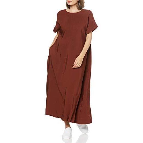 新発売の エミ Emmi Atelier リネンリラックスワンピース 13wfo35 レディース Brw 日本 1 日本サイズ9 号相当 注目の Lewisfamilyinsurance Com