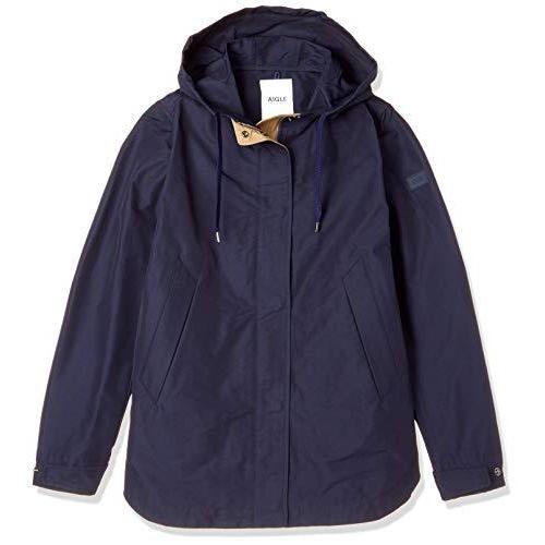 即納特典付き エーグル Outer Wears 撥水 オルガ フーデッドパーカ レディース ダークネイビー 日本 040 日本サイズl相当 送料無料 Www Fedelatina Org