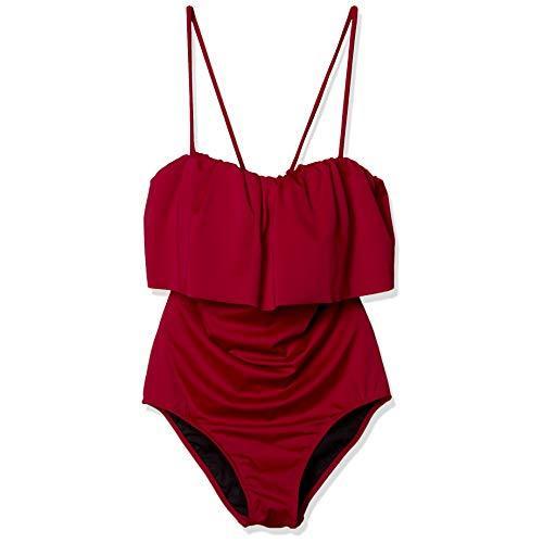 公式の 三愛水着楽園 水着 Solid フレアワンピース レディース Re レッド 9 高い品質 Www Thaihealthcenter Org