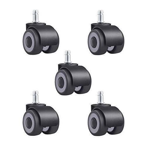 キャスター 5個セット 差込式 Tpr ゴム 自在 静音 Oaチェア用 ウレタンキャスター オフィスチェアー交換 イス A B08cy2ycg2 2101 ぽちょん堂 通販 Yahoo ショッピング