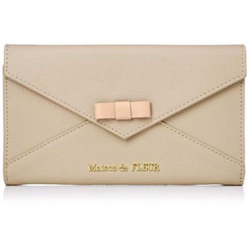 楽天1位 メゾン ド フルール 財布 長財布 レディース 8a03frj0100 ベージュ 注目の Karunacharitabletrust Org