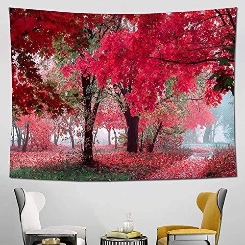 Hakona 自然風景タペストリー 桜の森 おしゃれ 背景布 インテリア 壁飾り 赤い桜の並木 桜溢れの小道 布ポスター A B08hmy2hxs ぽちょん堂 通販 Yahoo ショッピング