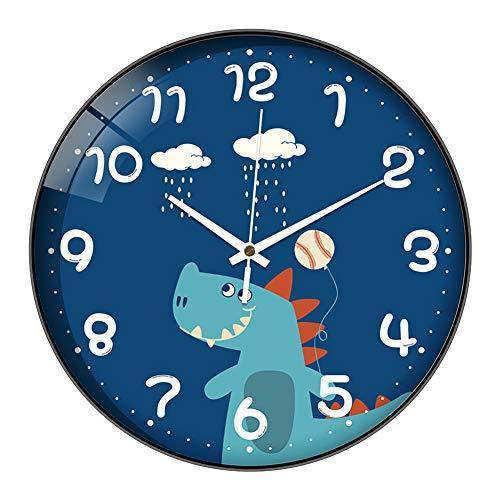 Achort 壁時計 目覚まし時計 漫画 恐竜デザイン 子供 連続秒針 静音 壁掛け時計 自動受信 シンプルリッピング 掛 A B08npl1v84 ぽちょん堂 通販 Yahoo ショッピング