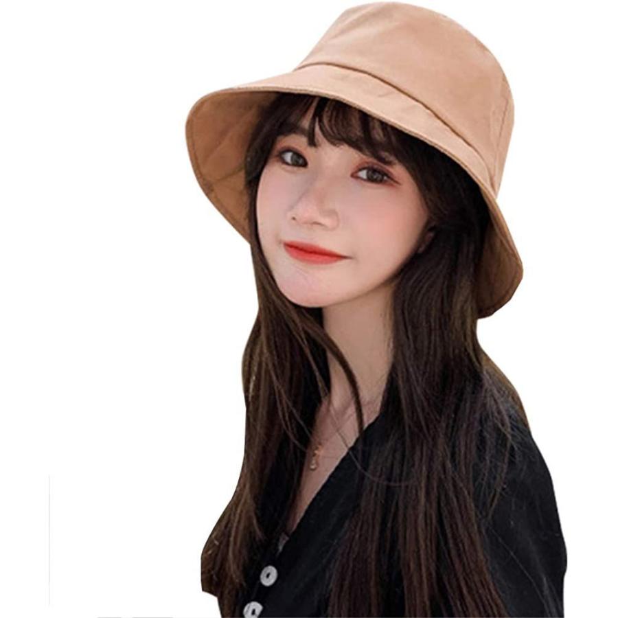 Erinotto 日除け帽子 レディース Uvカット 帽子 有名な 日よけ 折りたたみ 旅行用 ハット 海 おしゃれ 小顔効 日焼け防止 熱中症予防