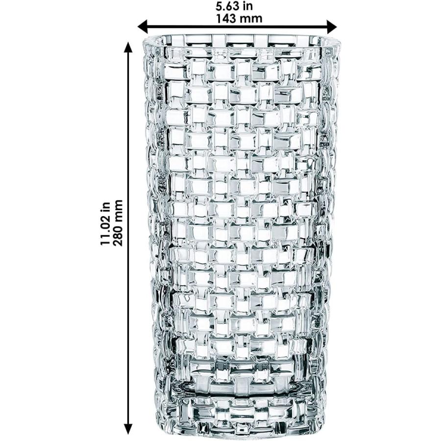 ナハトマン(Nachtmann) ボサノバ オーバルフラワーベース クリスタルガラス 28cm 80729 1個入 クリスタルガラス Nachtmann ボサノバ オーバルフラワーベース 28cm 1個入 サイズ