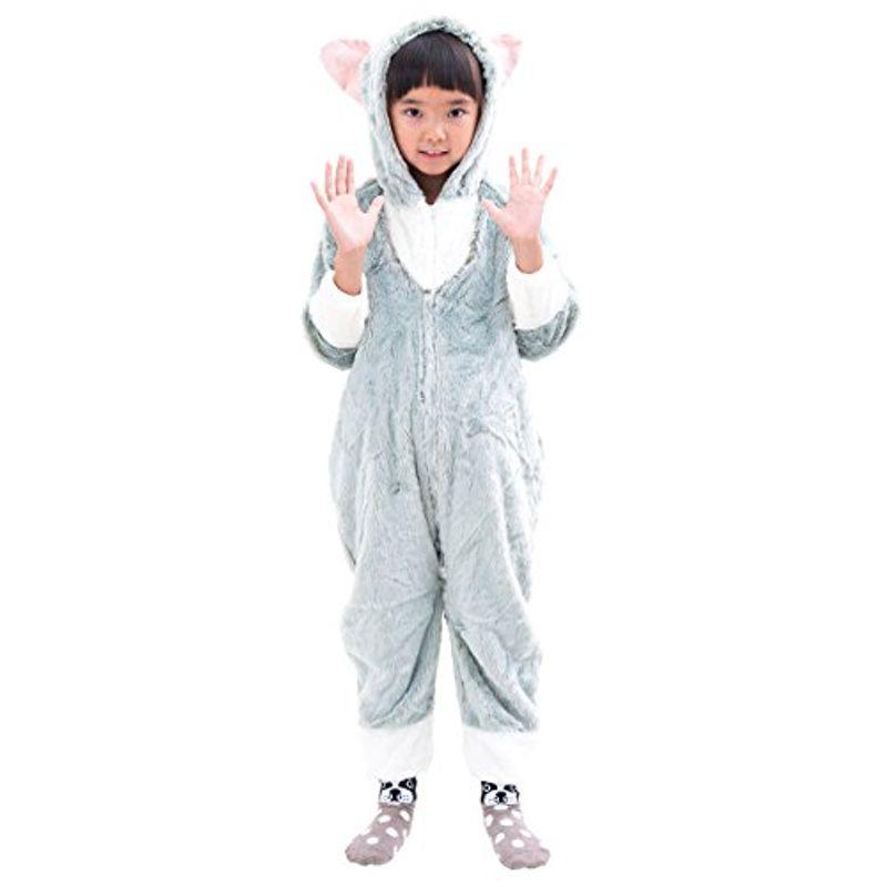 Smileまーけっと ねこ 着ぐるみ 動物 猫 猫耳 女の子 もこもこ着ぐるみ 子供 子供服 キッズ 防寒着 ボア モコモコ ギフト グ ぽちょん堂本店 通販 Yahoo ショッピング