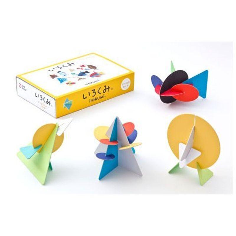 いろくみ ピッコロセット 1+2（ワークブック付き、紙の知育玩具）2015年キッズデザイン受賞商品