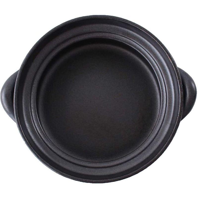 アンドエヌイー Ne 萬古焼 メタルih炊飯鍋 ドットホワイト 2合炊 Nmy M8767