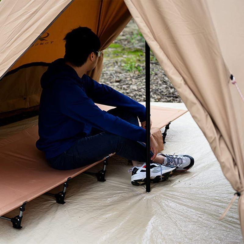 TOMOUNT ワンポールテント ポリコットンテント 2.1mTCキャンプテント