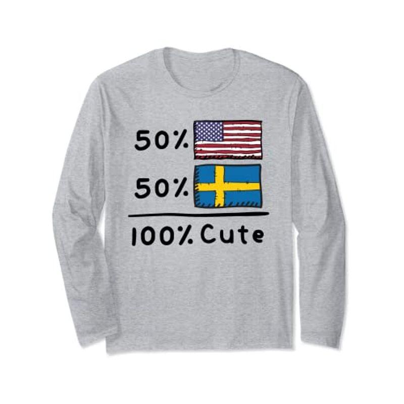 アメリカ国旗 50 スウェーデン製 100 かわいいアメリカ国旗 長袖tシャツ ぽちょん堂本店 通販 Yahoo ショッピング
