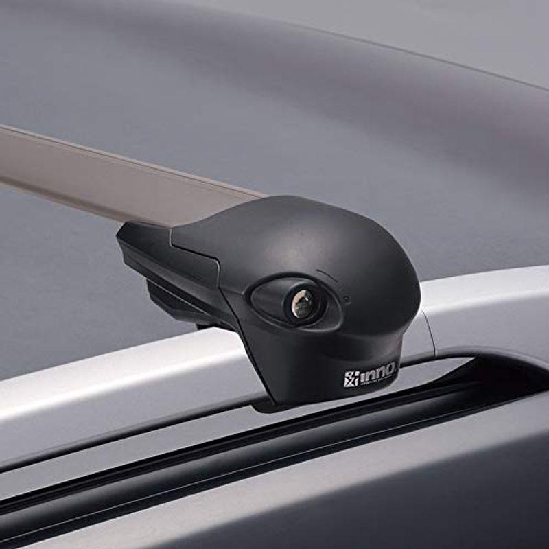 カーメイト inno イノー ルーフキャリア 本体+取り付けパーツ-