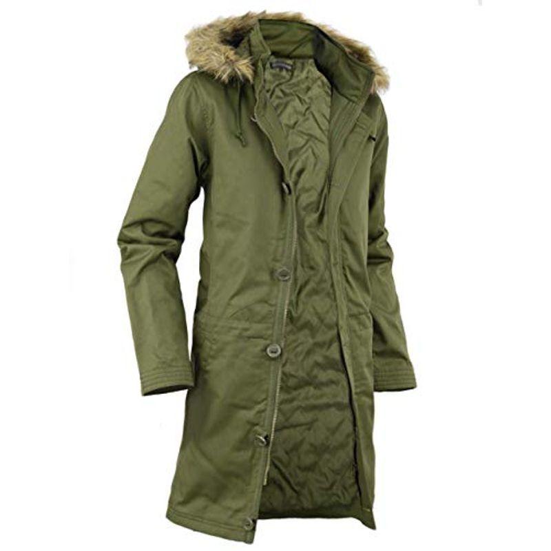 超人気高品質 ロングコート ボア ファー 中綿 ミリタリー コート メンズ モッズコート 冬 Ll カーキ S 01 コート その他ジャケット Florestasa Com Br
