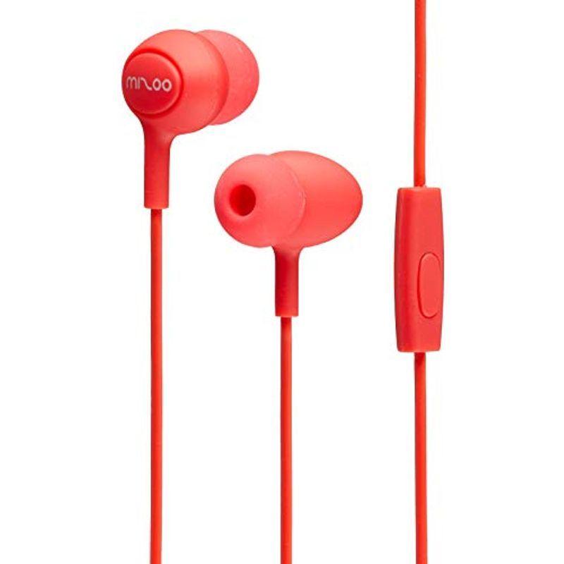 最適な材料 マイク付き 有線 カラフルハンズフリーイヤホン 藤本電業 カナルタイプ Esm 03rd レッド イヤホン Www Mindthevoice Be