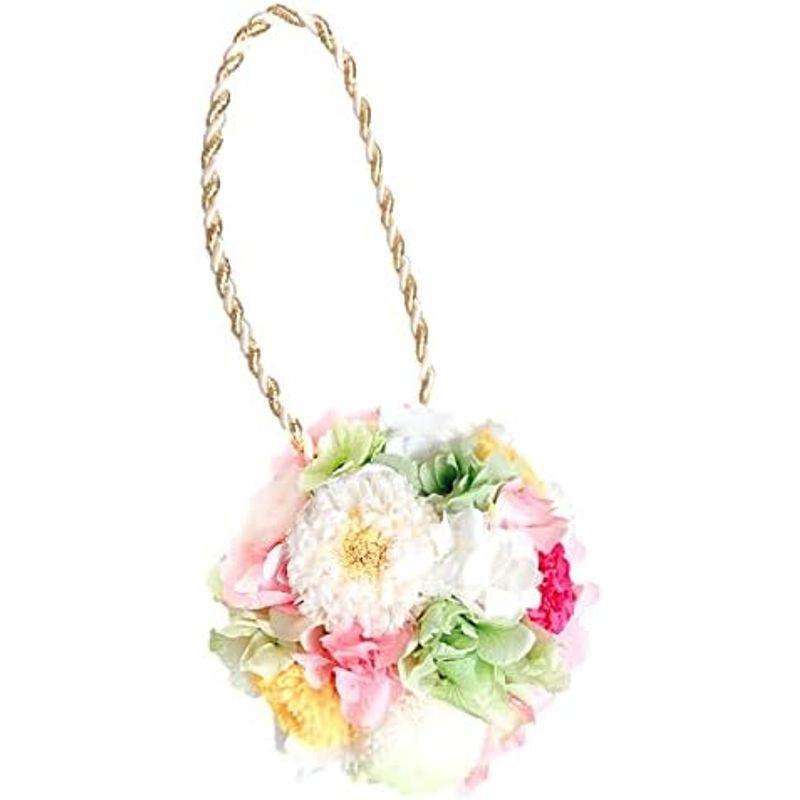 Lulus ルルズ ＊和装ボールブーケ＊ プリザーブドフラワー ウェディング ブライダル 迎春 和装 ブーケサイズ:全長×持ち紐上部から約 Lulus ルルズ ＊和装ボールブーケ＊ プリザーブドフラワー ウェディング ブライダル 迎春 和装 ブーケサイズ 全長×持ち紐上部から約