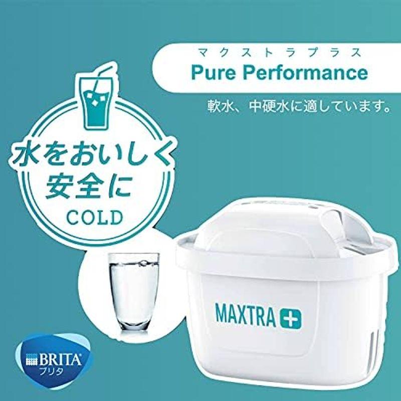 ブリタ 浄水器 ポット アルーナ XL ホワイト ろ過水容量1.75L 全容量3.5L マクストラプラス カートリッジ 1個付 日本正規品｜pochonn-do｜04