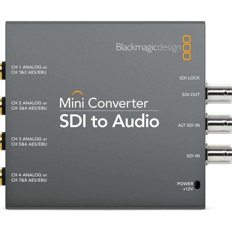 Blackmagic Design Mini Converter SDI to Audio｜pochonn-do｜03