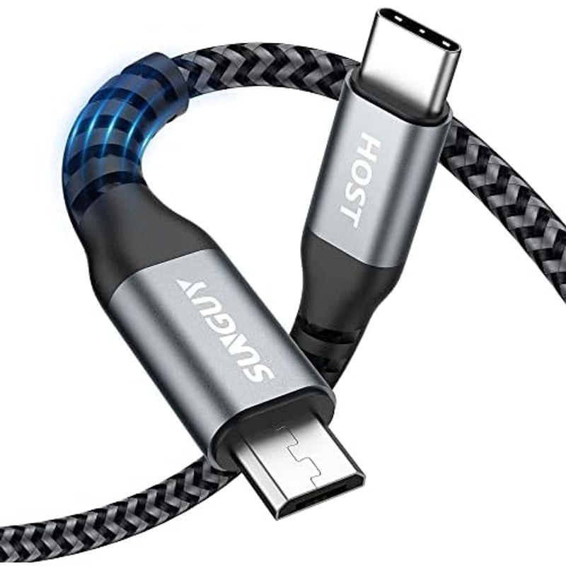 SUNGUY Type C Micro USB ケーブル 0.5M (USB C to micro) OTGケーブル 短い タイプC マイク｜pochonn-do｜02